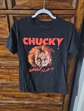 CHUCKY Womens Graphic Tshirt, Sz Medium!!!